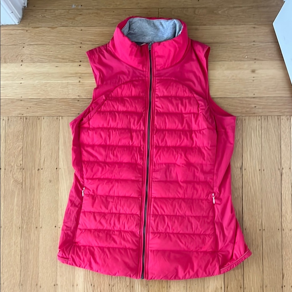lululemon athletica Pink Puffer Vest